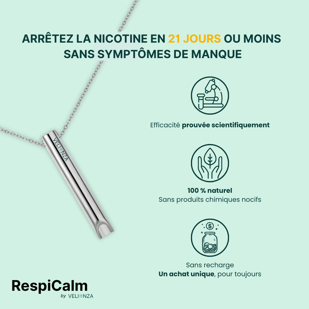 RespiCalm – Dites Adieu au Tabac en Un Souffle